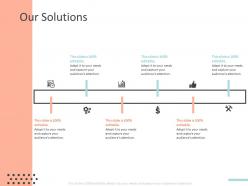 Our solutions ppt powerpoint presentation pictures ideas