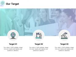 Our target and arrows f703 ppt powerpoint presentation styles shapes