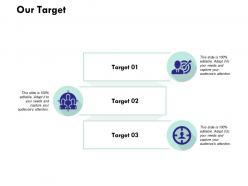 Our target arrow l183 ppt powerpoint presentation model guide