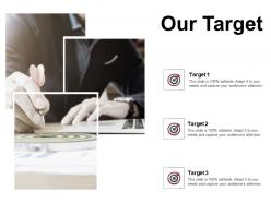 Our target arrows success d84 ppt powerpoint presentation gallery styles
