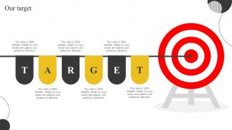 Our Target Brand Portfolio Strategy And Brand Architecture Ppt Show Designs Download