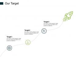 Our target goal l297 ppt powerpoint presentation icon smartart
