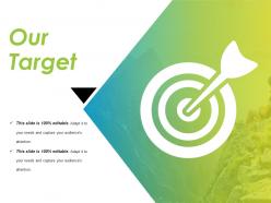 Our target powerpoint slide design templates