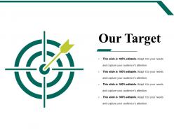 Our target powerpoint slide graphics
