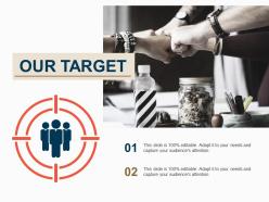 Our target powerpoint slide introduction