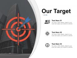 Our target ppt gallery design inspiration