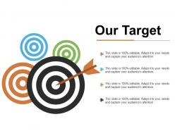 Our target ppt infographic template graphics pictures