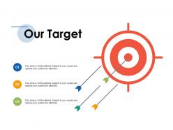 Our target ppt inspiration infographics
