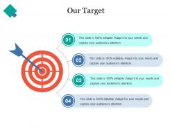Our target ppt introduction