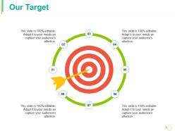 Our target ppt layouts information