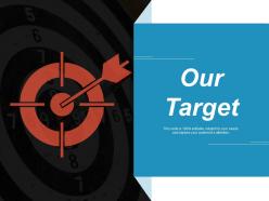 Our target ppt pictures example introduction