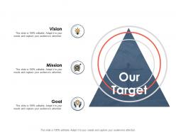 6560702 style essentials 2 our goals 3 piece powerpoint presentation diagram infographic slide