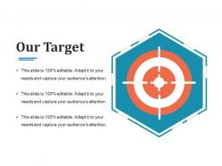 Our target ppt summary