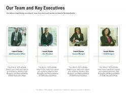Our team and key executives m3362 ppt powerpoint presentation infographic template show