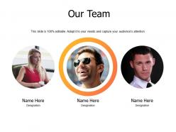 Our team communication a471 ppt powerpoint presentation infographics icons