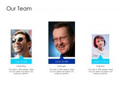 Our Team Communication Introduction F269 Ppt Powerpoint Presentation Pictures Deck