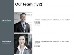 Our team communication management f657 ppt powerpoint presentation slides