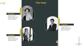 Our Team Consulting Company Profile Ppt Gallery Guidelines CP SS V