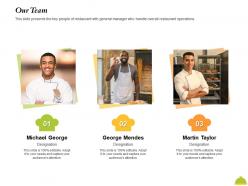Our team george m2433 ppt powerpoint presentation infographics templates