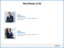 Our team introduction c1065 ppt powerpoint presentation icon gallery