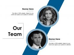 Our team introduction communication c841 ppt powerpoint presentation file visual aids