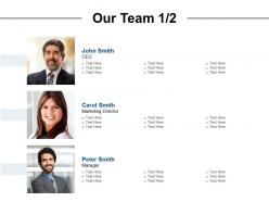 Our team introduction communication l27 ppt powerpoint presentation slides samples