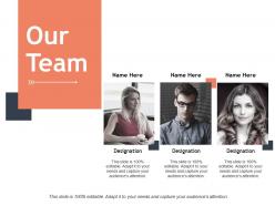 Our team introduction planning c408 ppt powerpoint presentation outline maker