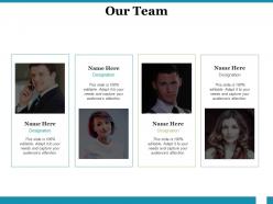 Our team members i79 ppt powerpoint presentation file slide download