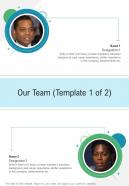 Our Team Pipeline Proposal One Pager Sample Example Document