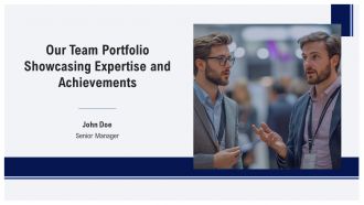 Our Team Portfolio Showcasing Expertise And Achievements PPT Structure AT Our Team Portfolio Showcasing Expertise And Achievements PPT Structure AT