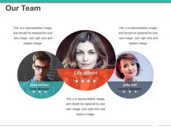 Our team powerpoint presentation templates template 1