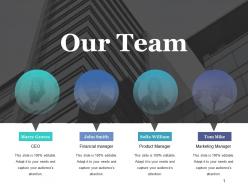 Our team powerpoint slide templates 1