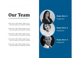 Our team ppt layouts inspiration