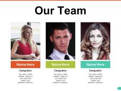 Our team ppt pictures infographics