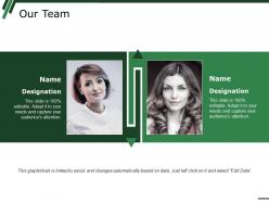 Our Team Ppt Styles Infographic Template