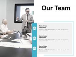 Our Team Teamwork Communication F384 Powerpoint Presentation Pictures Format