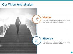 Our vision and mission ppt styles templates