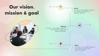 Our Vision Mission And Goal Assessing And Optimizing Employee Job Satisfaction