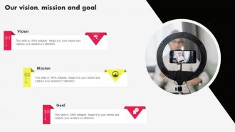 Our Vision Mission And Goal Tiktok Marketing Campaign To Attract New Customers MKT SS V
