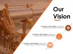 Our vision powerpoint slide background