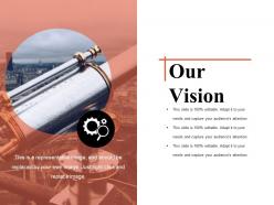 Our Vision Powerpoint Slides Templates