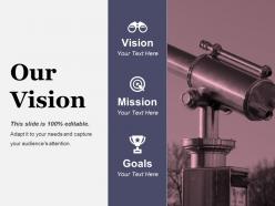 Our vision ppt images gallery