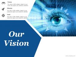 93841233 style essentials 1 our vision 3 piece powerpoint presentation diagram infographic slide