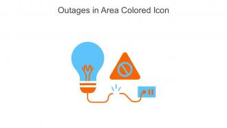 Outages In Area Colored Icon In Powerpoint Pptx Png And Editable Eps Format
