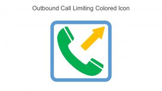 Outbound Call Limiting Colored Icon In Powerpoint Pptx Png And Editable Eps Format