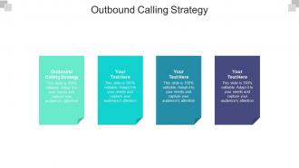 Outbound calling strategy ppt powerpoint presentation inspiration design inspiration cpb