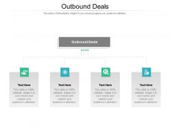 Outbound deals ppt powerpoint presentation ideas clipart images cpb