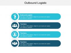 Outbound logistic ppt powerpoint presentation icon example file cpb