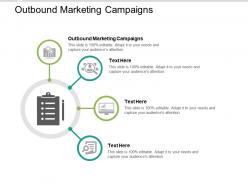 Outbound marketing campaigns ppt powerpoint presentation infographic template guide cpb