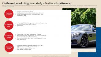 Outbound Marketing Case Study Native Acquire Potential Customers MKT SS V